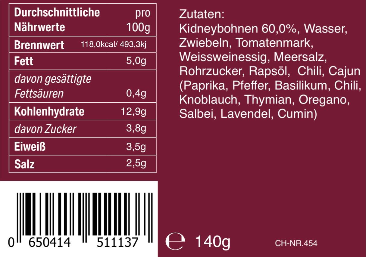 Brotaufstrich Kidney Feuer